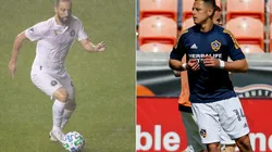 Gonzalo Higuaín y Javier Hernández