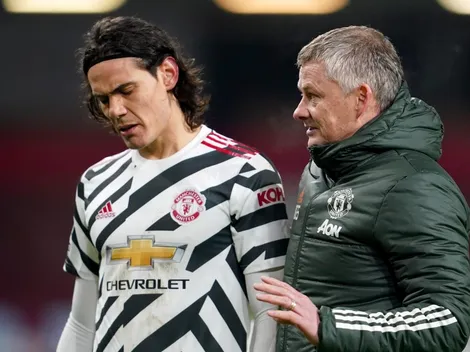 Cuidado, Boca: el técnico de Manchester United habló del futuro de Cavani