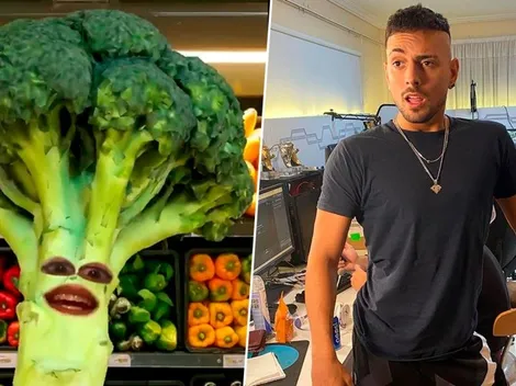 Video: Coscu usó un filtro de brócoli para dejarnos el consejo saludable del día