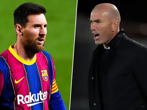 A Zidane le preguntaron por el futuro de Messi y confesó cuál es su deseo