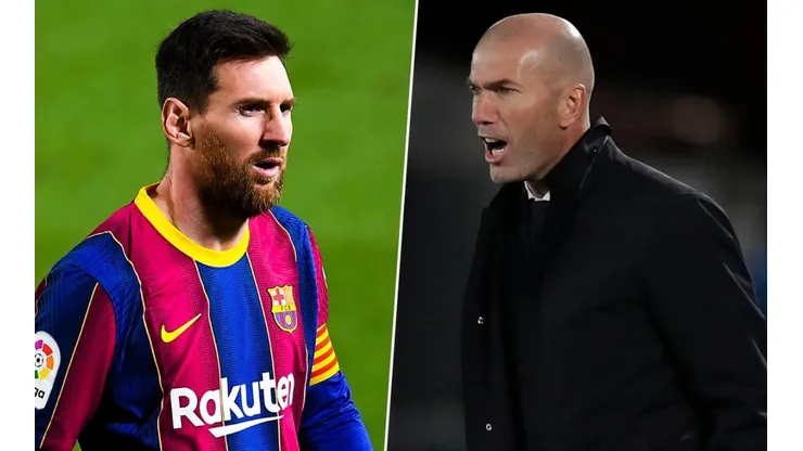 A Zidane le preguntaron por el futuro de Messi y confesó cuál es su deseo