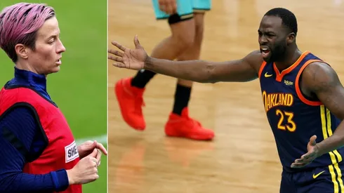 Megan Rapinoe y Draymond Green