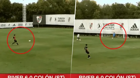 Nadie sabe qué le pasó al arquero: insólito gol en contra en River vs. Colón de reserva