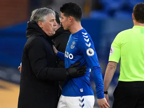 "Si está él, tendremos más oportunidades": Ancelotti, a los pies de James