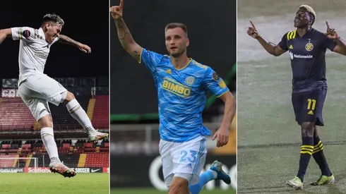 Ezequiel Barco, Kacper Przybyłko y Gyasi Zardes