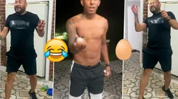 Video: Villa hizo "el reto de las pelotitas de ping pong" y troleó a un amigo