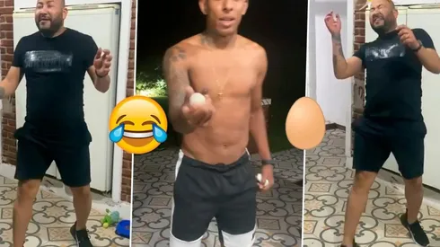 Video: Villa hizo "el reto de las pelotitas de ping pong" y troleó a un amigo