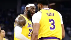 LeBron James y Anthony Davis, Los Angeles Lakers