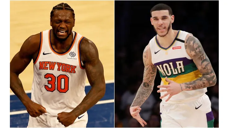 Julius Randle y Lonzo Ball