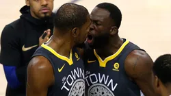 Kevin Durant y Draymond Green