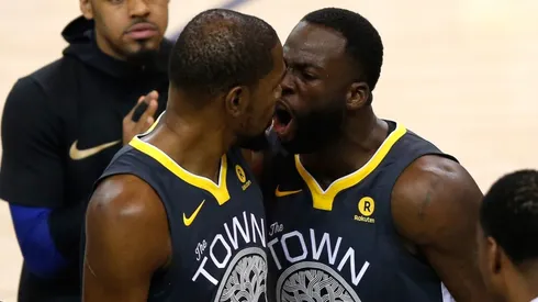 Kevin Durant y Draymond Green