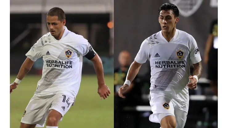 Chicharito Hernández y Christian Pavón