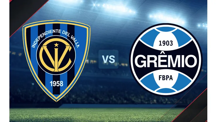 Independiente del Valle vs. Gremio por la Copa Libertadores.