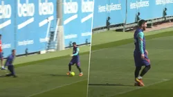 Barcelona subió 2 golazos de Messi en la práctica y escribió: "Está listo"