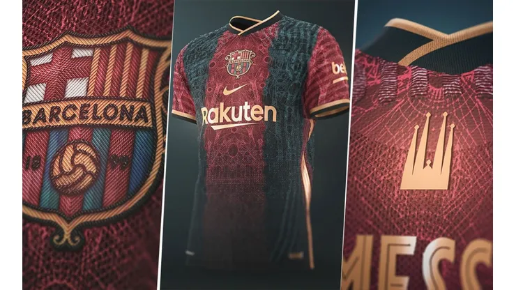 Es una obra de arte: el fantasy del uniforme del Barcelona