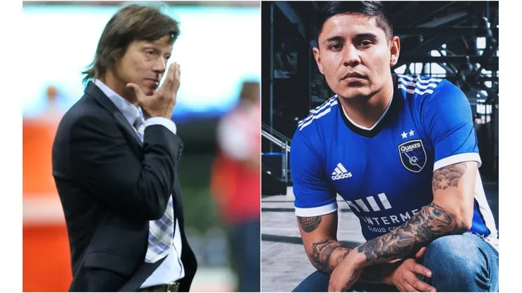 Matías Almeyda y Javier Eduardo López