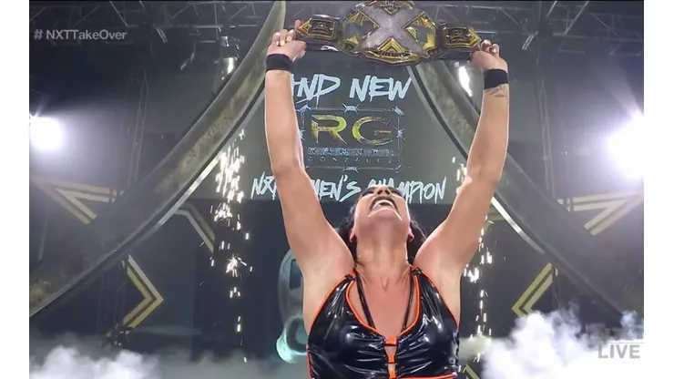Raquel González, campeona femenina de NXT
