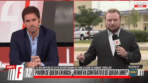 Augusto Cesar contó que en Boca "se viene un lío con la situación de Pavón"