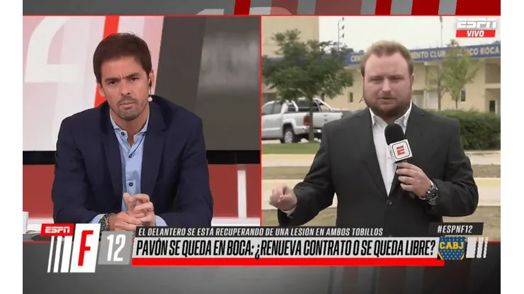 Augusto Cesar contó que en Boca "se viene un lío con la situación de Pavón"