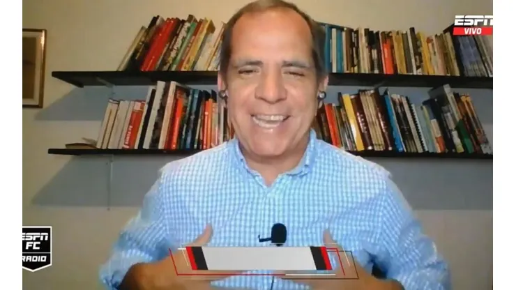 Luis Arturo Henao, panelista en el programa 'ESPN Radio Colombia'.