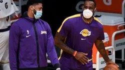 Anthony Davis y LeBron James