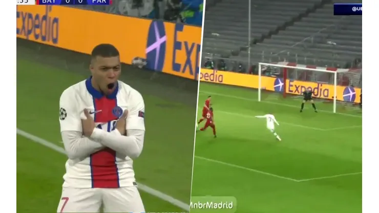 Mbappé en 2 minutos le marcó al Bayern Múnich: flojísima reacción de Neuer