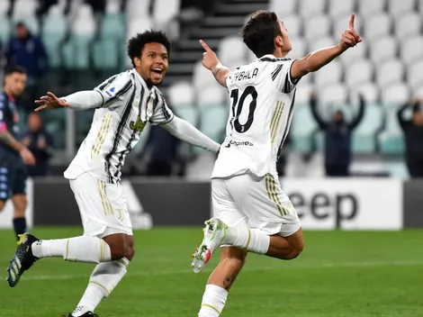 Con goles de Cristiano y Dybala, la Juventus le ganó 2 a 1 al Nápoli