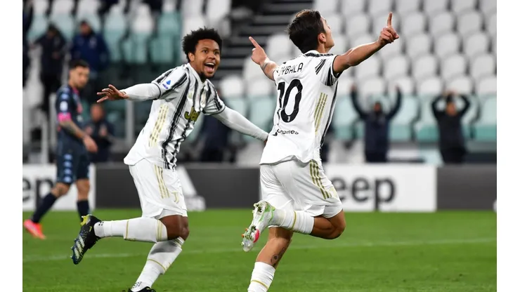 Con goles de Cristiano y Dybala, la Juventus le ganó 2 a 1 al Nápoli