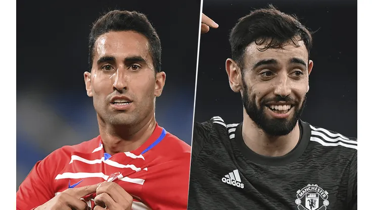 Granada vs. Manchester United por la Europa League (Foto: Getty Images).