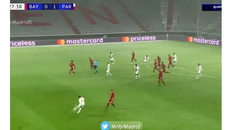 Ah no, ¡el pase de Neymar! Así fue el 2-0 del PSG contra Bayern Múnich