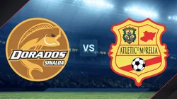 Dorados de Sinaloa vs. Atlético Morelia por la Liga de Expansión MX.