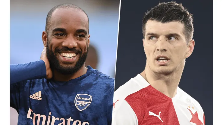 Arsenal vs. Slavia Praga por la Europa League (Foto: Getty Images).