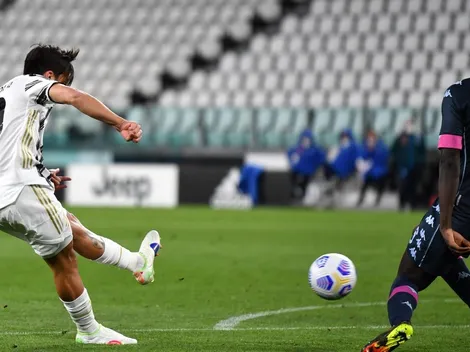 Video: Dybala metió un golazo ante Napoli y festejó gritando como nunca