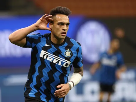 Lautaro Martínez terminó un ataque perfecto del Inter puntero de la Serie A