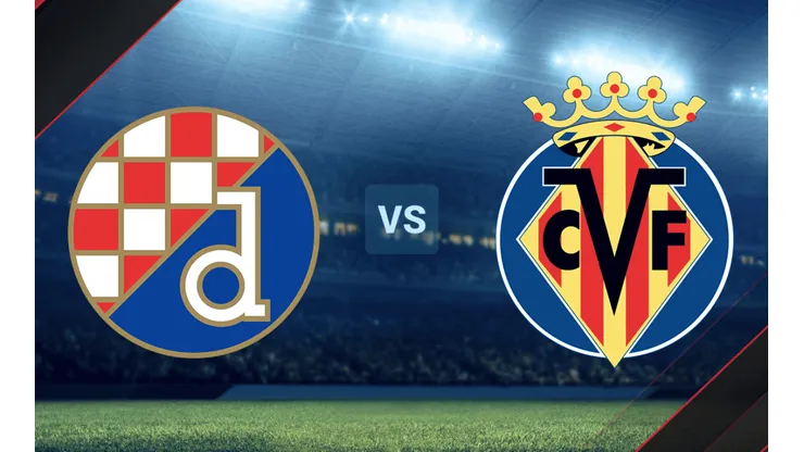Dinamo Zagreb vs. Villarreal por la Europa League.