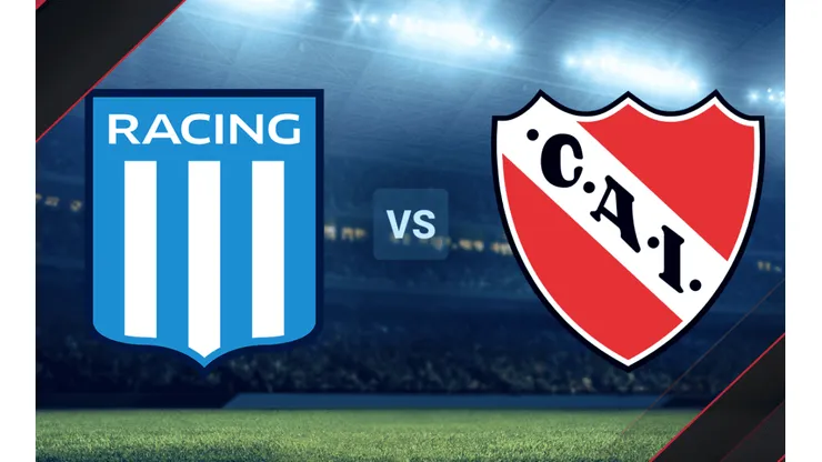 Racing vs. Independiente por la Copa de la Liga.