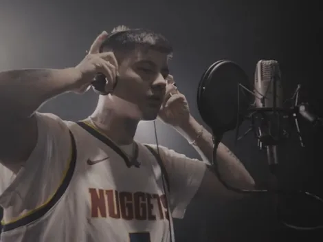 VIDEO: el freestyle con el que Duki hace su ingreso a NBA Latinoamérica