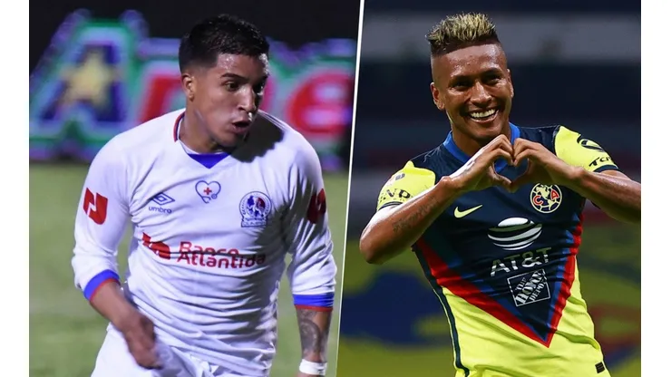 Olimpia vs. América, Concachampions 2021 (Fotos: Twitter Olimpia e Imago7)