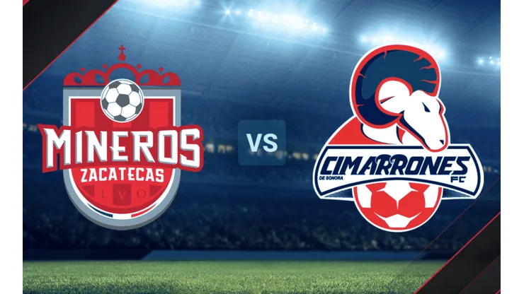 Mineros de Zacatecas vs. Cimarrones de Sonora por la Liga de Expansión MX.