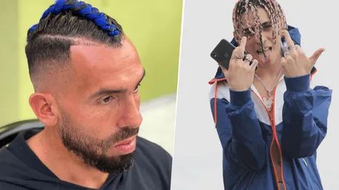 Instagram: Tevez metió una trenza en su nuevo look y Khea se puso como loco en los comentarios