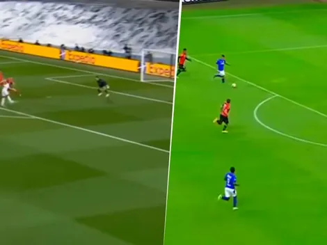Comparan gol del Real Madrid en la Champions con gol de Jonathan Rodríguez en Cruz Azul