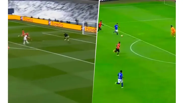 Compararon el gol de Vinicius con el del 'Cabecita' Rodríguez en Cruz Azul.