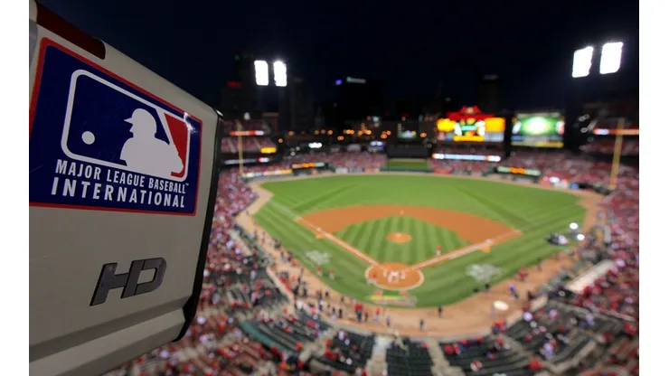 Cámara de una transmisión de la MLB