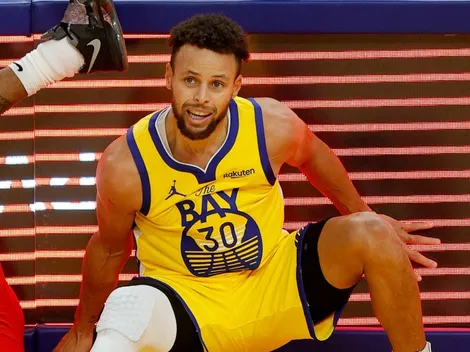 El video que muestra el dolor que aguanta Stephen Curry por los Warriors