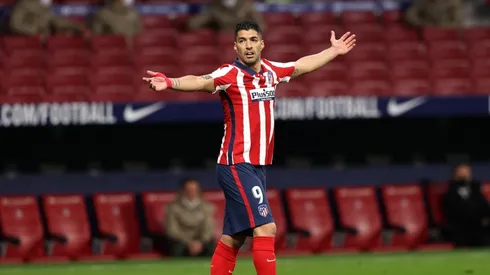 Sufre Atlético Madrid: se desgarró Luis Suárez y será baja por varios partidos