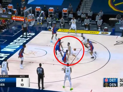 Video: Campazzo dio otro pase sin mirar y metió la asistencia de la noche