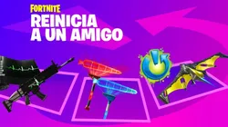 Consigue nuevas recompensas gratuitas en Fortnite con "Reinicia a un amigo"