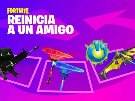 Consigue nuevas recompensas gratuitas en Fortnite con "Reinicia a un amigo"