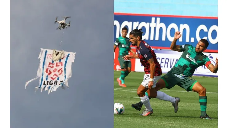 Drone fue visto en el segundo tiempo del encuentro entre Alianza Lima y Deportivo Municipal.