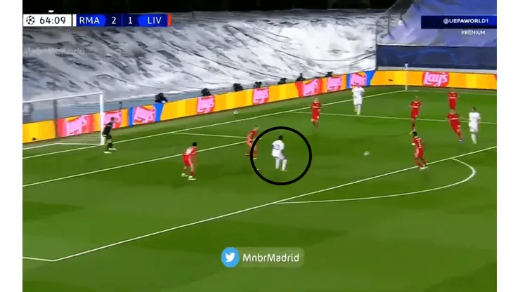 El segundo gol de Vinicius Junior.